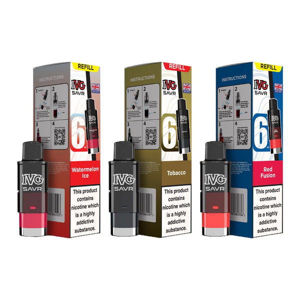 IVG SAVR Refill Pod Pack 3000 Puffs
