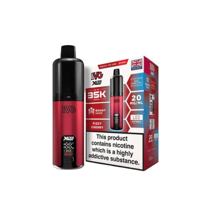 IVG XL 35K 20mg Prefilled Pod Vape Kit 35K Fizzy Cherry