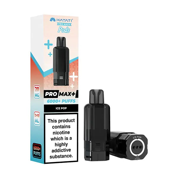 Hayati Pro Max Plus 6K Prefilled Pods | 20mg