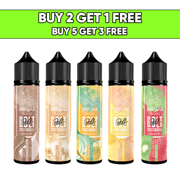 Imp Jar x Zeus Bolt 50ml 0mg Shortfill (50VG/50PG)