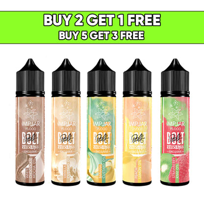 Imp Jar x Zeus Bolt 50ml 0mg Shortfill (50VG/50PG)