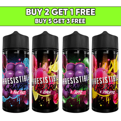 Irresistible 100ml 0mg E Liquid (70VG/30PG)