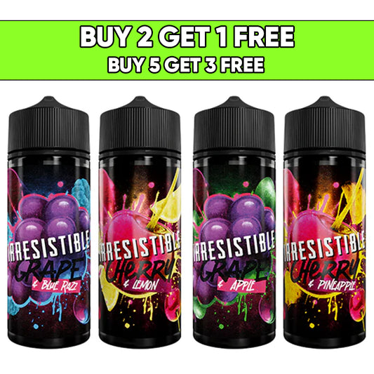 Irresistible 100ml 0mg E Liquid (70VG/30PG)