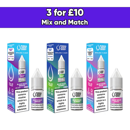 Pukka Juice 5000+ 10ml Nic Salt (50VG/50PG)