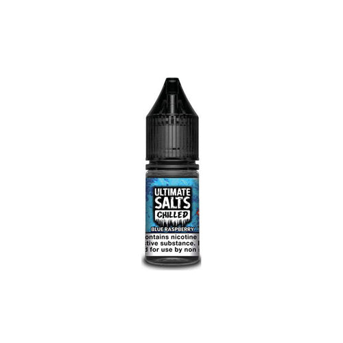 Blue Raspberry Ultimate Puff Salts Chilled 10ml Flavoured 10mg Nic Salts (50VG/50PG)