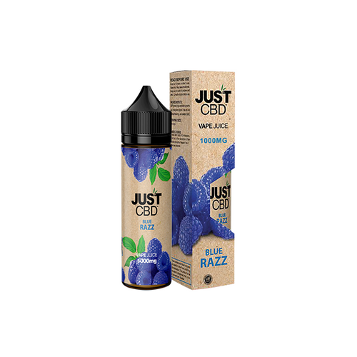 Blue Razz Just CBD 500mg Vape Juice - 60ml