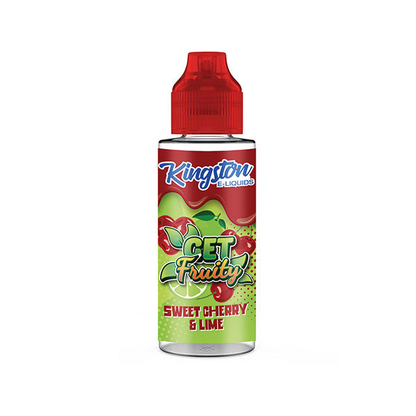 Sweet Cherry & Lime Kingston Get Fruity 100ml Shortfill 0mg (70VG/30PG)