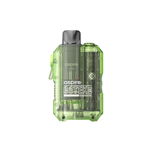 Translucent Green Aspire Gotek X Pod Kit