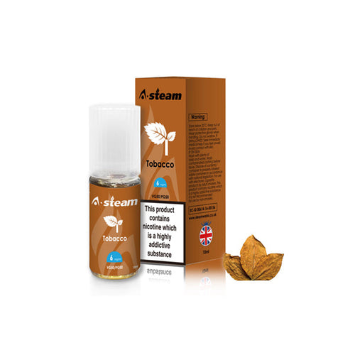 Tobacco A-Steam Fruit Flavours 6MG 10ML (50VG/50PG)