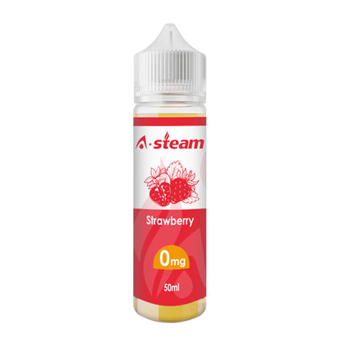 Strawberry A-Steam 50ml Shortfill 0mg (50VG/50PG)