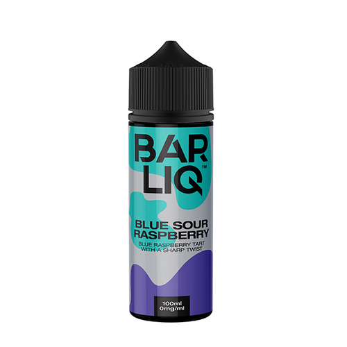 Blue Sour Raspberry 0mg Bar Liq shortfill 120ml (70VG/30PG)