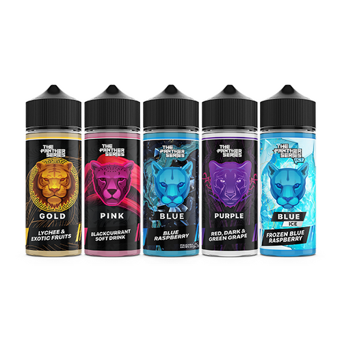 Blue Ice Panther The Panther Series by Dr Vapes 100ml Shortfill 0mg (78VG/22PG)