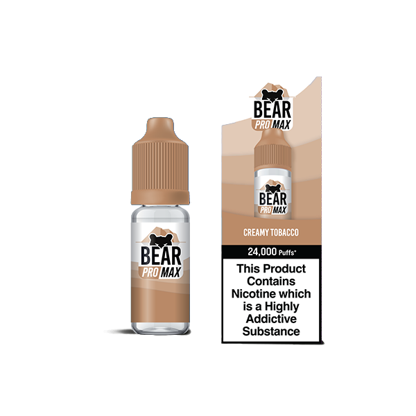 Bear Pro Max 75ml Longfill Bar Series includes 4X 20mg Salt Nic Shots - Zombie Vapes