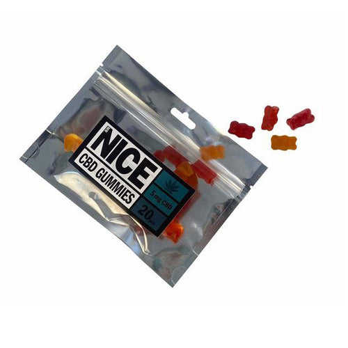 Default Title Mr Nice 100mg CBD Strawberry Gummies - 20pcs