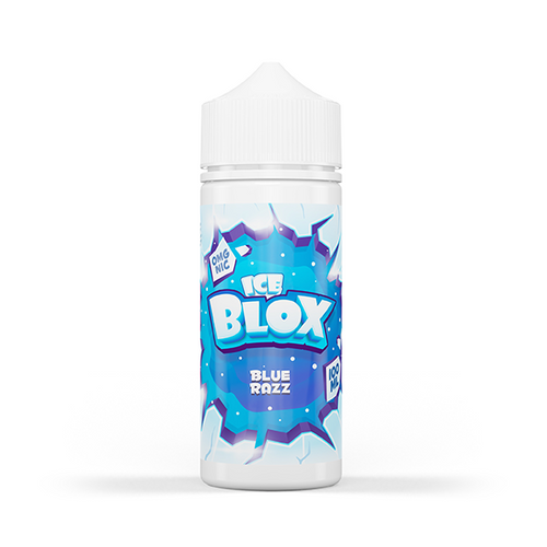 Blue Razz Wick Liquor Ice Blox 100ml Shortfill 0mg (70VG / 30PG)