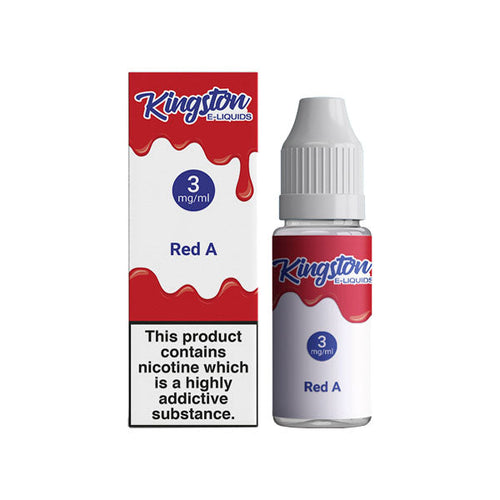 Red A Kingston 3mg 10ml E-liquids (50VG/50PG)