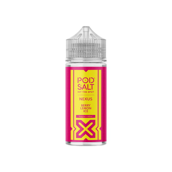 Berry Lemon Ice Pod Salt Nexus 100ml Shortfill 0mg (70VG/30PG)