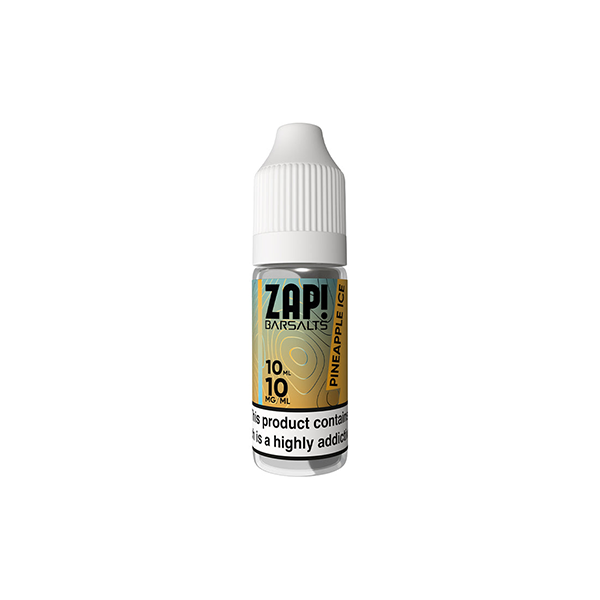 ZAP! Bar Salts 10mg Nic Salt 10ml (50VG/50PG)