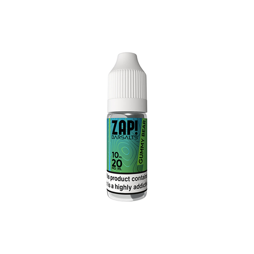 ZAP! Bar Salts 20mg Nic Salt 10ml (50VG/50PG)