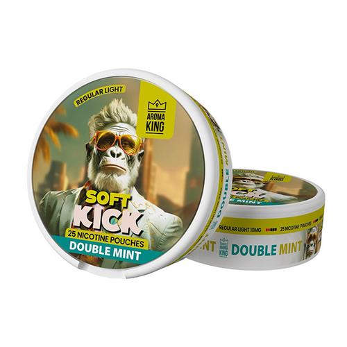 Aroma King Soft Kick 10mg Nicotine Pouches - 25 Pouches