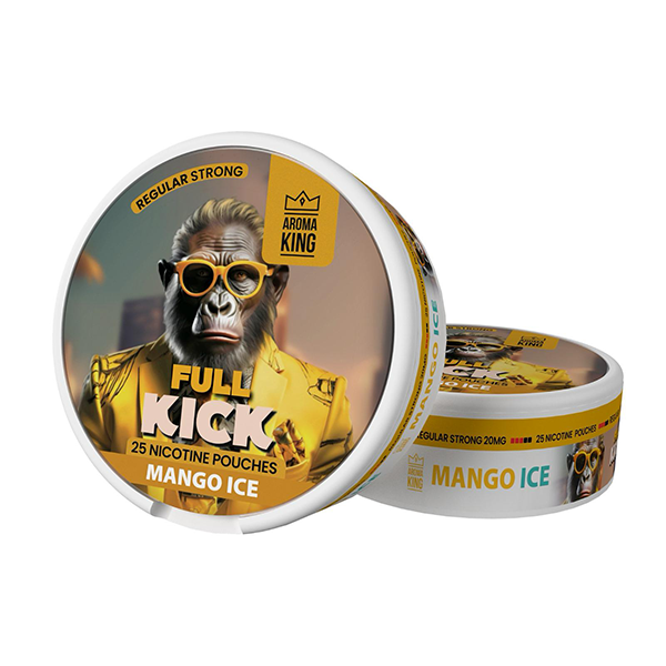 Aroma King Full Kick 20mg Nicotine Pouches - 25 Pouches