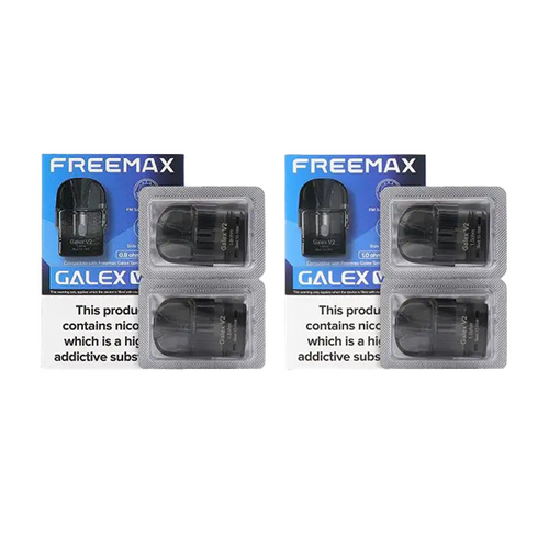 0.6ohm Freemax Galex V2 Replacement Pods 2 Per Pack (0.6Ohm, 0.8Ohm, 1.0Ohm)