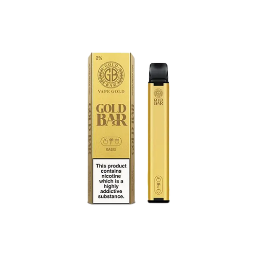 Oasis 20mg Gold Bar Disposable Vape 600 Puffs