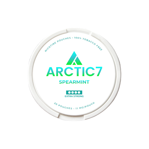 Default Title Arctic7 Spearmint Slim 11mg Nicotine Pouches - 20 Pouches