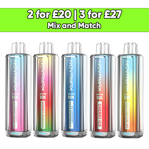 Novamax Disposable Pod Vape Kit 10k