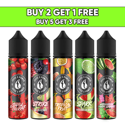 Juice N Power 0mg 50ml (70VG/30PG)