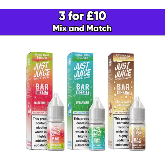 Just Juice Bar 5mg 10ml Nic Salt