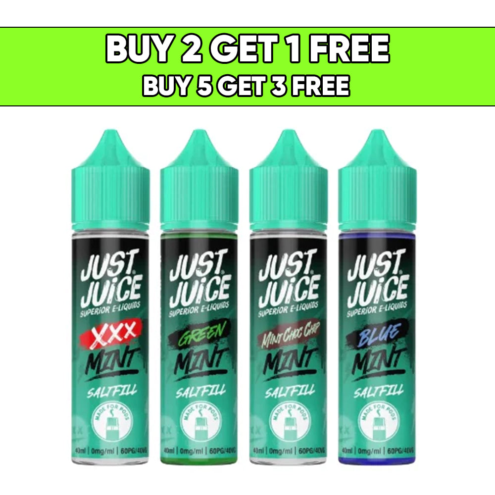 Just Juice Mint 40ml Saltfills 0mg (40VG/60PG)