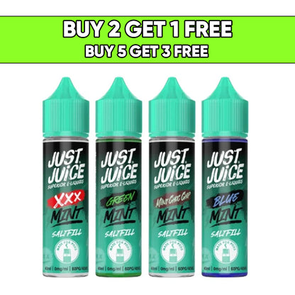 Just Juice Mint 40ml Saltfills 0mg (40VG/60PG)