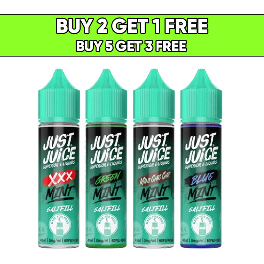Just Juice Mint 40ml Saltfills 0mg (40VG/60PG)