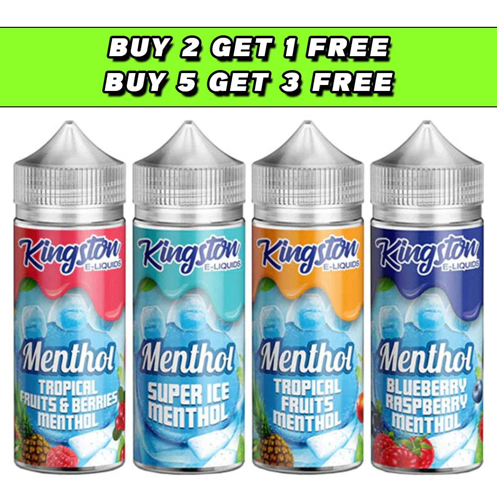 Kingston Menthol 120ml Shortfill 0mg