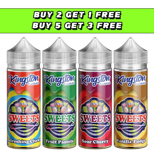 Kingston Sweets 120ml Shortfill 0mg