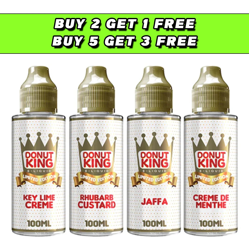 Donut King Limited Edition 100ml Shortfill 0mg (70VG/30PG)