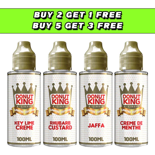 Donut King Limited Edition 100ml Shortfill 0mg (70VG/30PG)