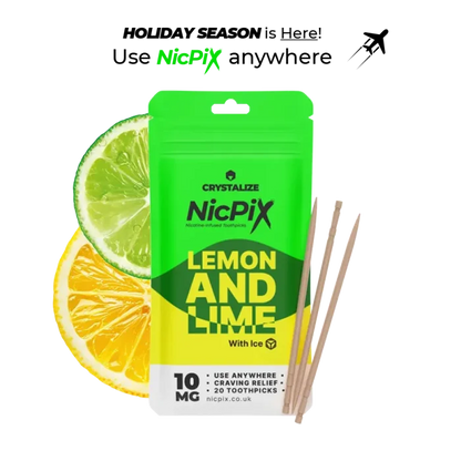 Crystalize Nicotine Toothpicks | NicPix 10mg Pack