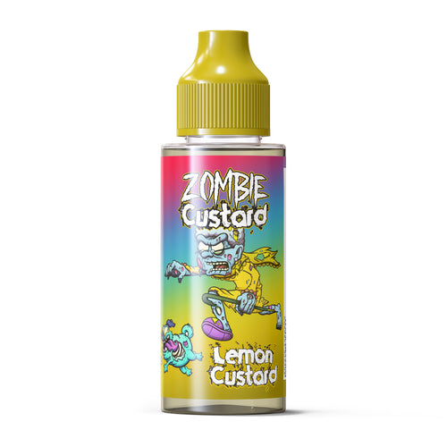 Lemon Custard 100ml 70/30 E Liquid - Zombie Vapes