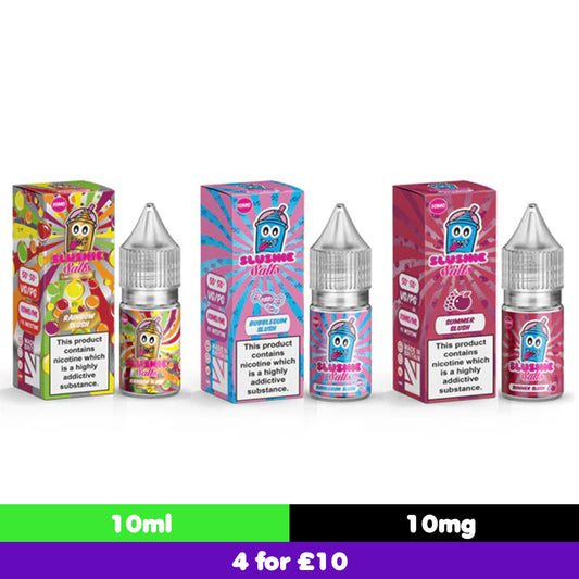 Liqua Vape Slushie 10ml Flavoured 10mg Nic Salts