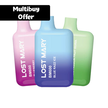 Lost Mary BM600 20mg Prefilled Pod Vape Kit 600 Puffs