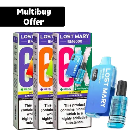 LOST MARY BM6000 20mg Refillable Pod Kit - 6000 Puffs