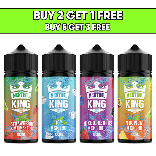 Menthol King 100ml Shortfill 0mg (70VG/30PG)