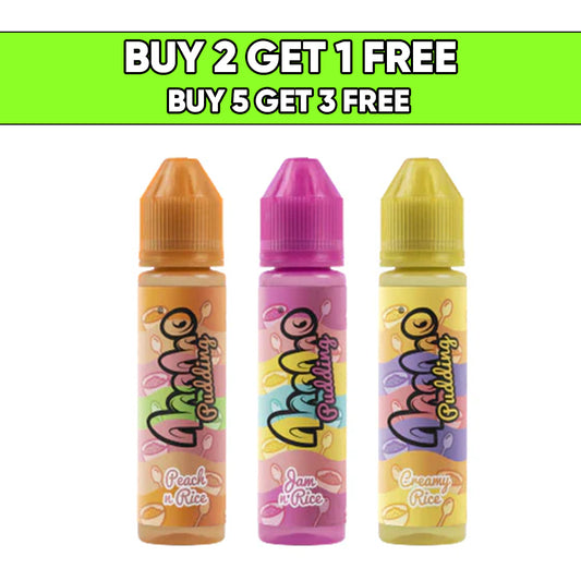 Momo Pudding 50ml Shortfill 0mg (70VG/30PG)