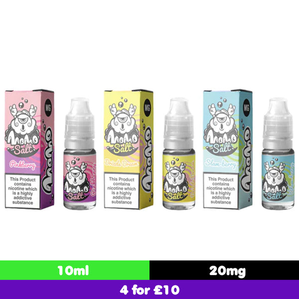 Momo Salts 10ml 20mg Nic Salts (50VG/50PG)