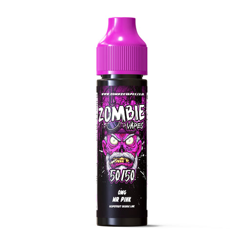 Mr Pink 50ml 50/50 E Liquid - Zombie Vapes