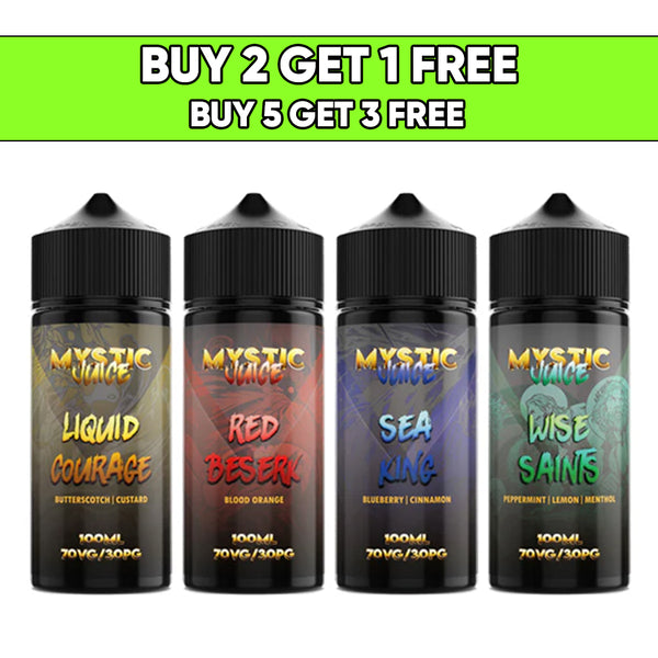 Mystic Juice 100ml Shortfill 0mg (70VG/30PG)