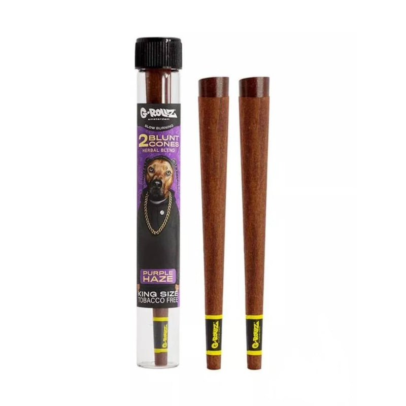 G Rollz Terpene infused blunt cones - Purple Haze