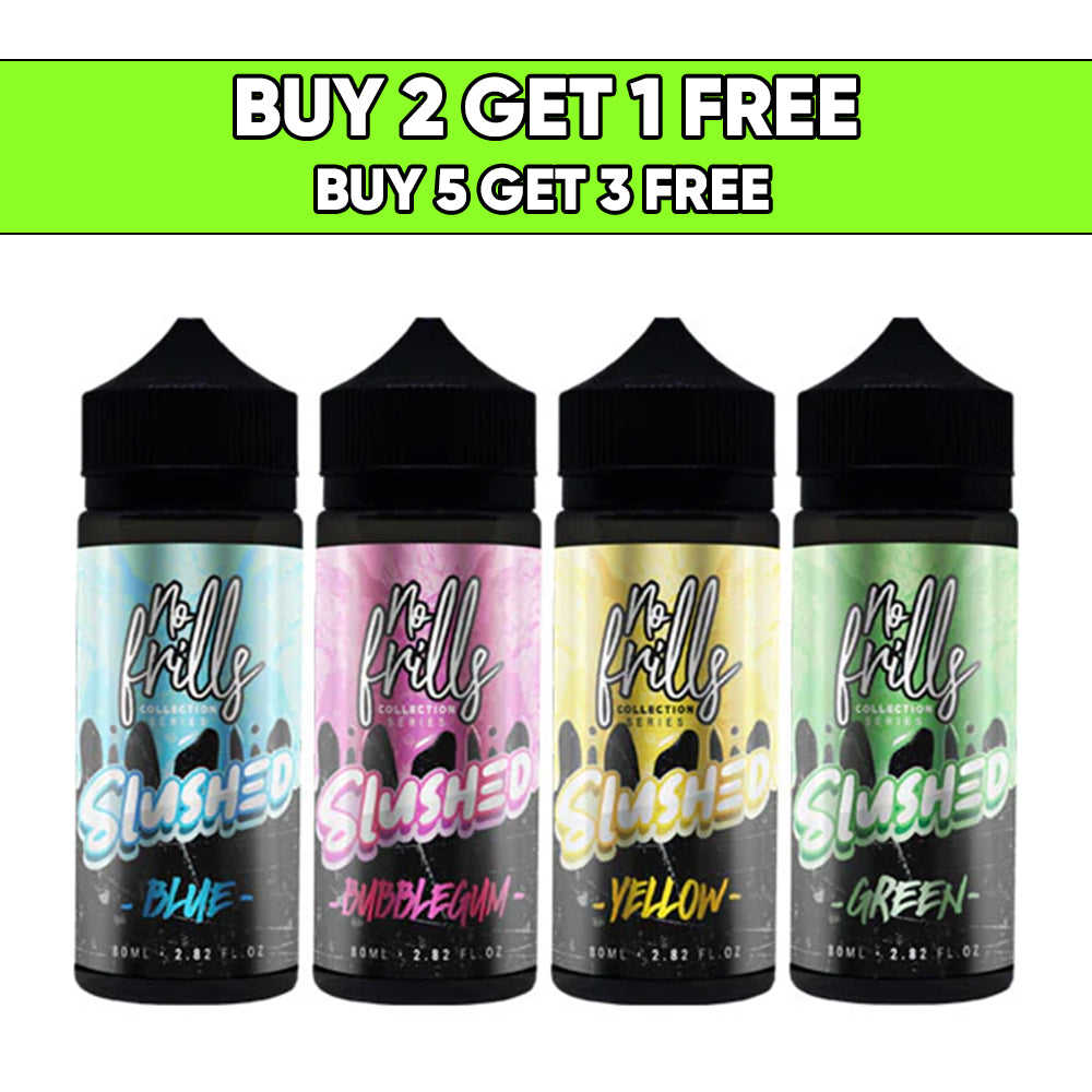 No Frills Collection Slushed 80ml 0mg (80VG/20PG)
